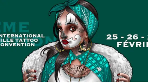 L'international Lille Tattoo Convention, c'est ce week end au...